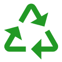 Pictogramm - Grün Recycling